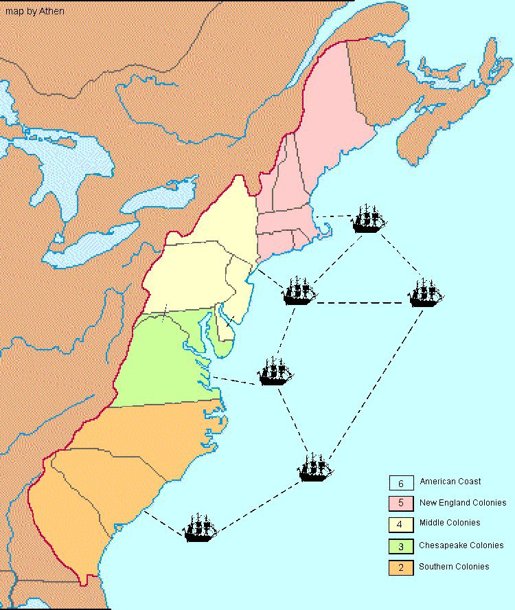 the map